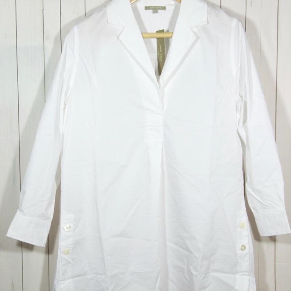 Joan Vass White Tunic